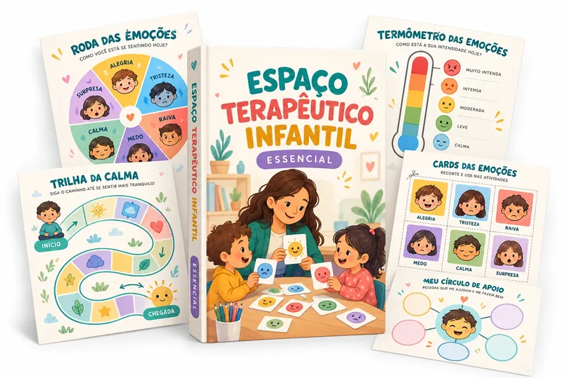 Mockup do acervo principal Espaço Terapêutico Infantil Essencial